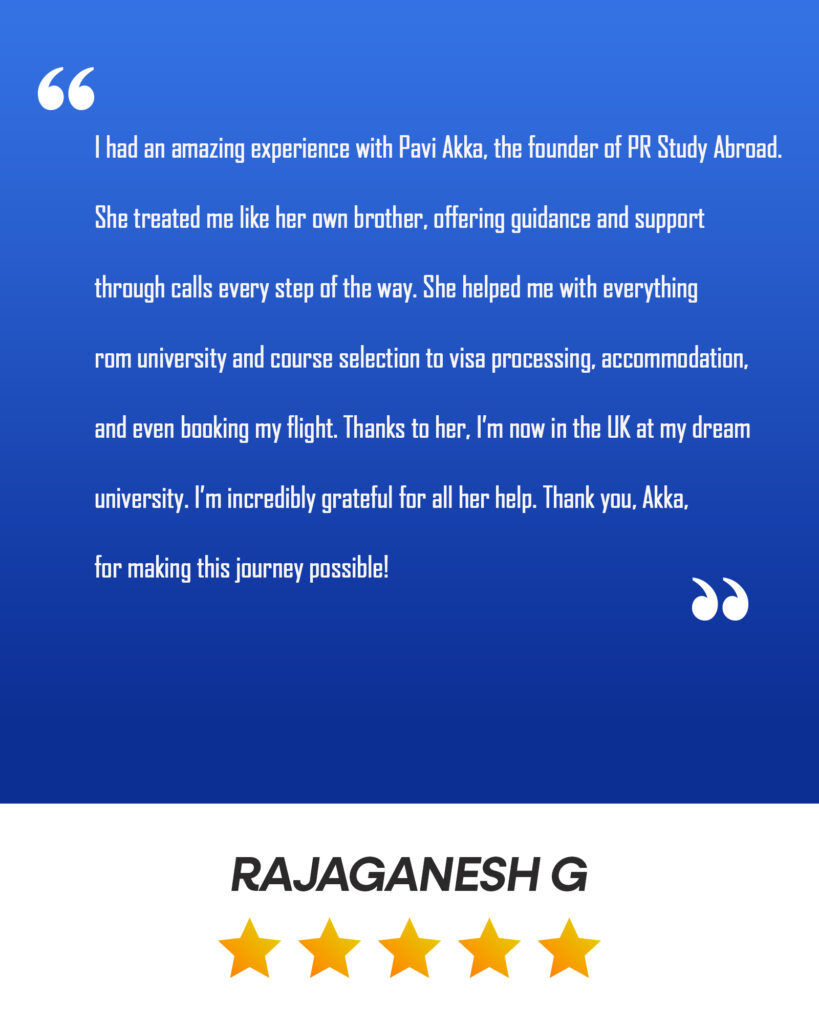Testimonials (Rajaganesh G)